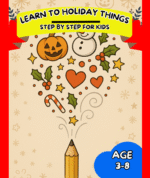 Draw & Doodle: Step-by-Step Food & Snacks: Learn to Draw Pizza, Ice Cream, Burgers & More — Fun Drawing for Kids Ages 3-8