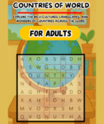 Global Quest: Countries of the World Word Search: A Challenging and Educational Puzzle Journey for Adults and Travel Enthusiasts