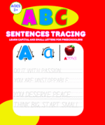 Everyday Sentences: A Word Tracing Journey: Trace 50 Daily Life Sentences to Build Writing Skills — For Kids Ages 3-7