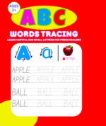 Everyday Words: A Word Tracing Adventure: Practice Tracing 50 Daily Life Words in Capital & Lowercase Letters — For Kids Ages 3–7