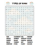 Weather Wise: A Word Search Journey Through the Skies: Relaxing and Educational Puzzles Exploring Weather Terms for Adults - Image 2