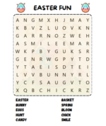 Easter Word Hunt: A Hoppy Holiday Word Search Adventure: Celebrate Easter with Egg-citing Puzzles — Perfect for Kids Ages 4–8 - Image 2