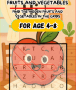 Fruit & Veggie Word Hunt: A Tasty Word Search Adventure: Healthy Puzzle Fun for Kids Ages 4–8