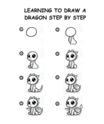 Splash & Sketch: Step-by-Step Sea Creatures: Learn to Draw Sharks, Dolphins, Jellyfish & More — Easy Drawing Fun for Kids Ages 3-8 - Image 2