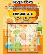 Inventor Word Quest: A Brilliant Word Search Adventure: Discover Famous Inventors & Their Creations — Fun Puzzles for Curious Kids