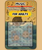 Melody Hunt: A Music Word Search for Adults: Relax and Unwind with Puzzles Inspired by Instruments, Genres & Legendary Artists