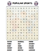 Game On! Sports Word Search Challenge: Packed with Athletic Terms & Fun Puzzles for Active Minds - Image 2